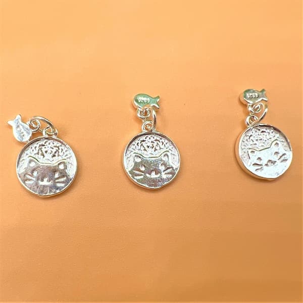 Móc treo mèo và cá CB1165